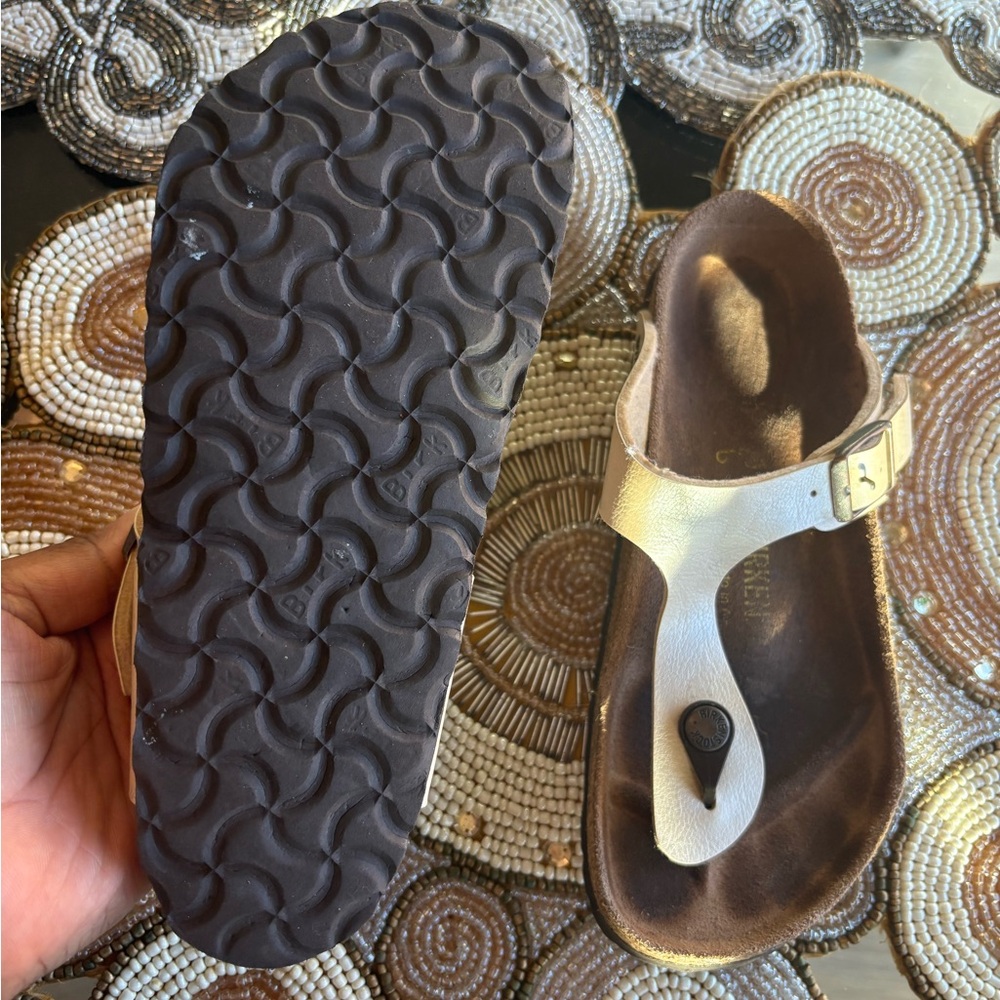 Birkenstock with Adjustable Strap - Brown - Picture 3 of 4